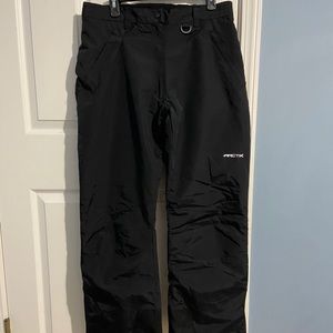 Arctix Insulated Snow Pants. Black. Medium